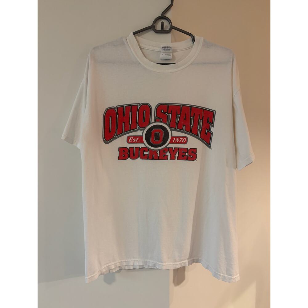 Vintage 90s Ohio State Buckeyes Tee Size L